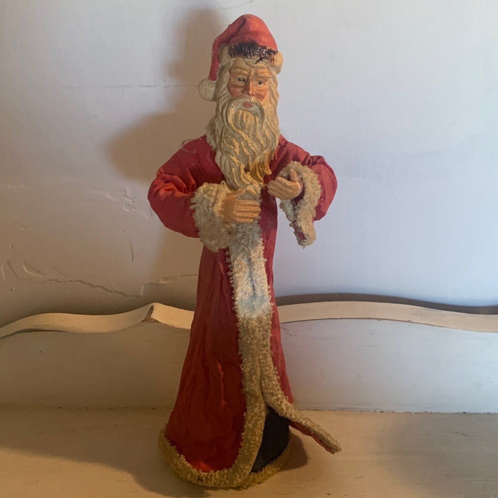 Vintage Santa Tree Topper